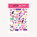 Aespa A5 Holographic Sticker Sheet