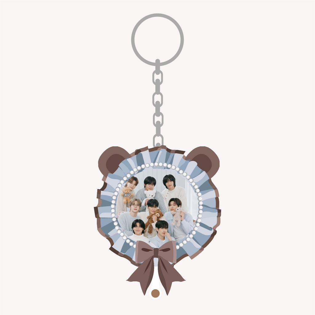 Ateez Picket Keyring - Light