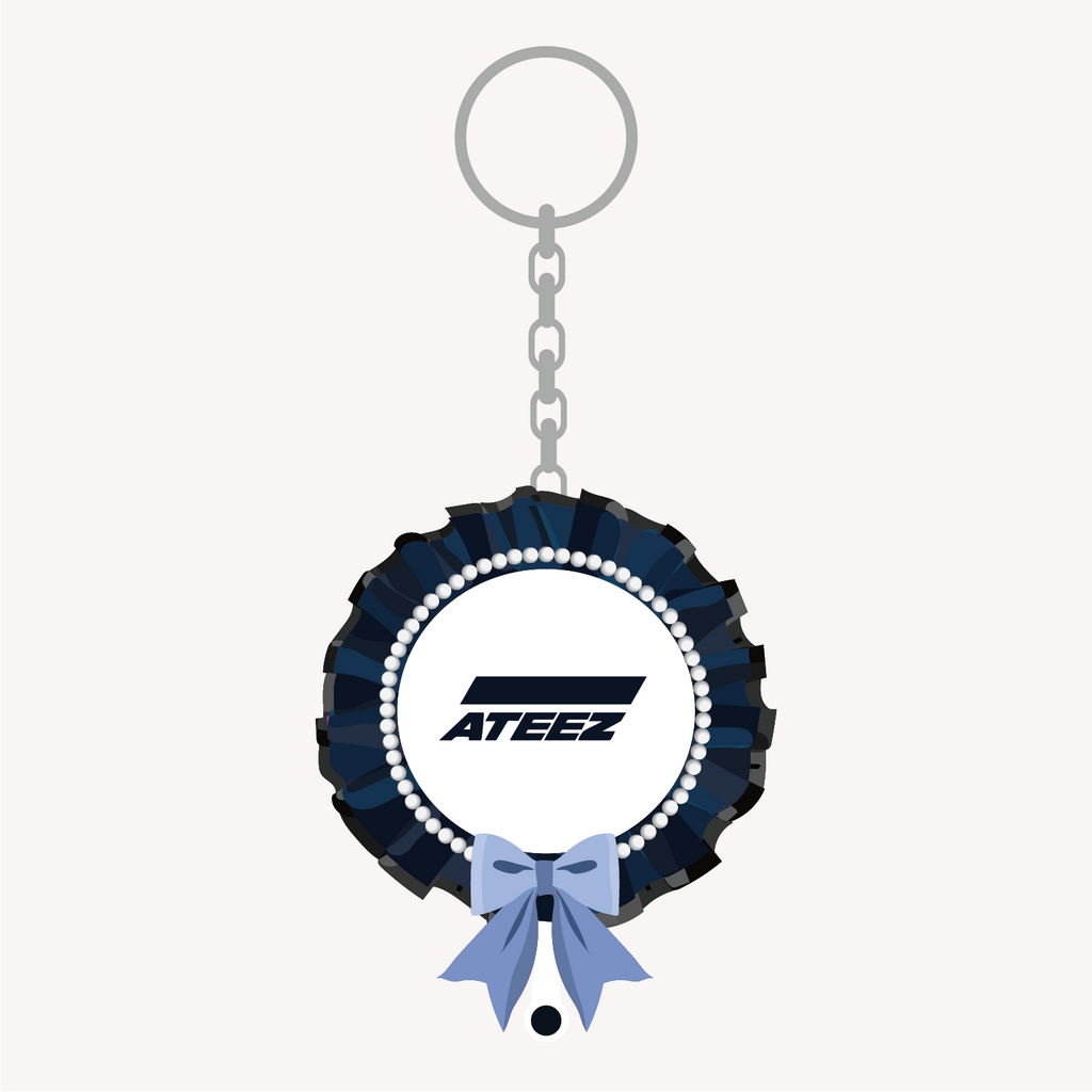 Ateez Picket Keyring - Dark
