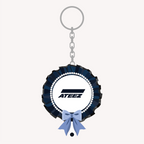 Ateez Picket Keyring - Dark