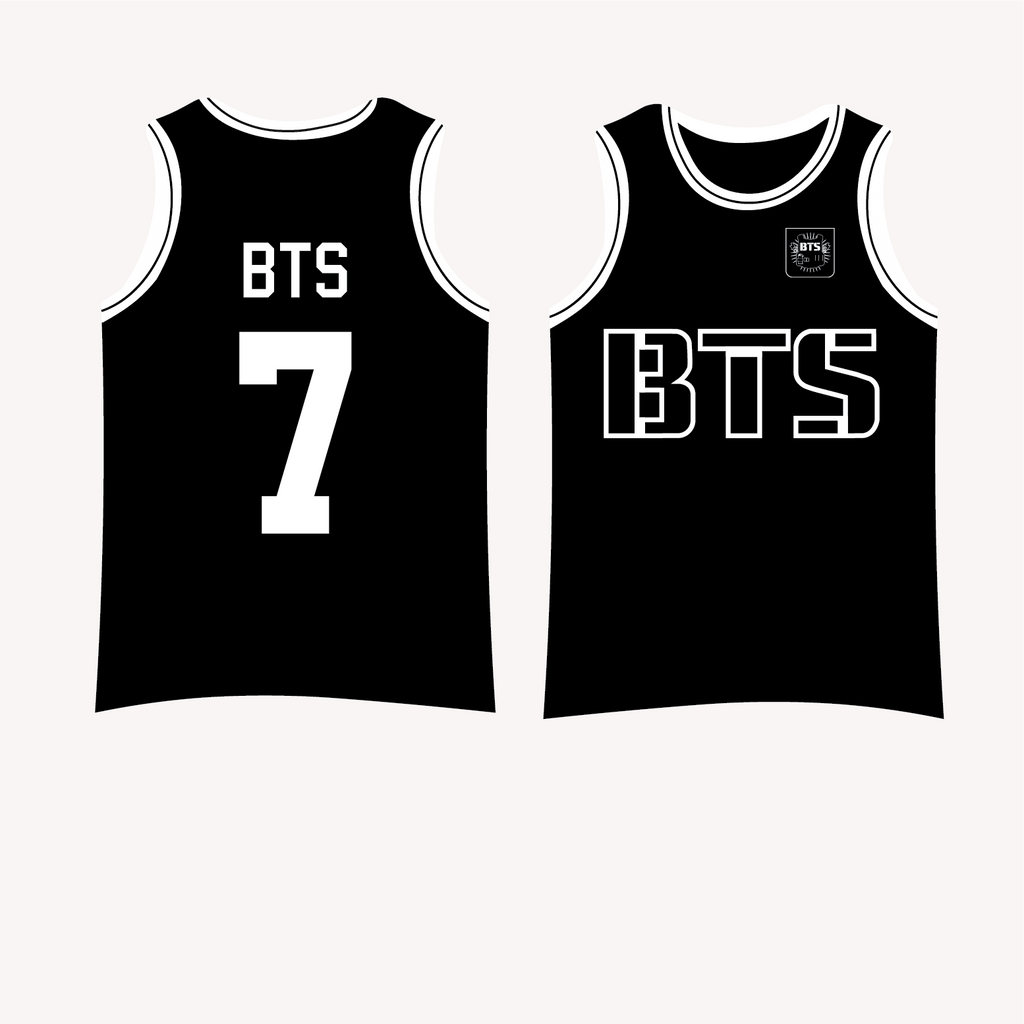 BTS Group Jersey Keyring