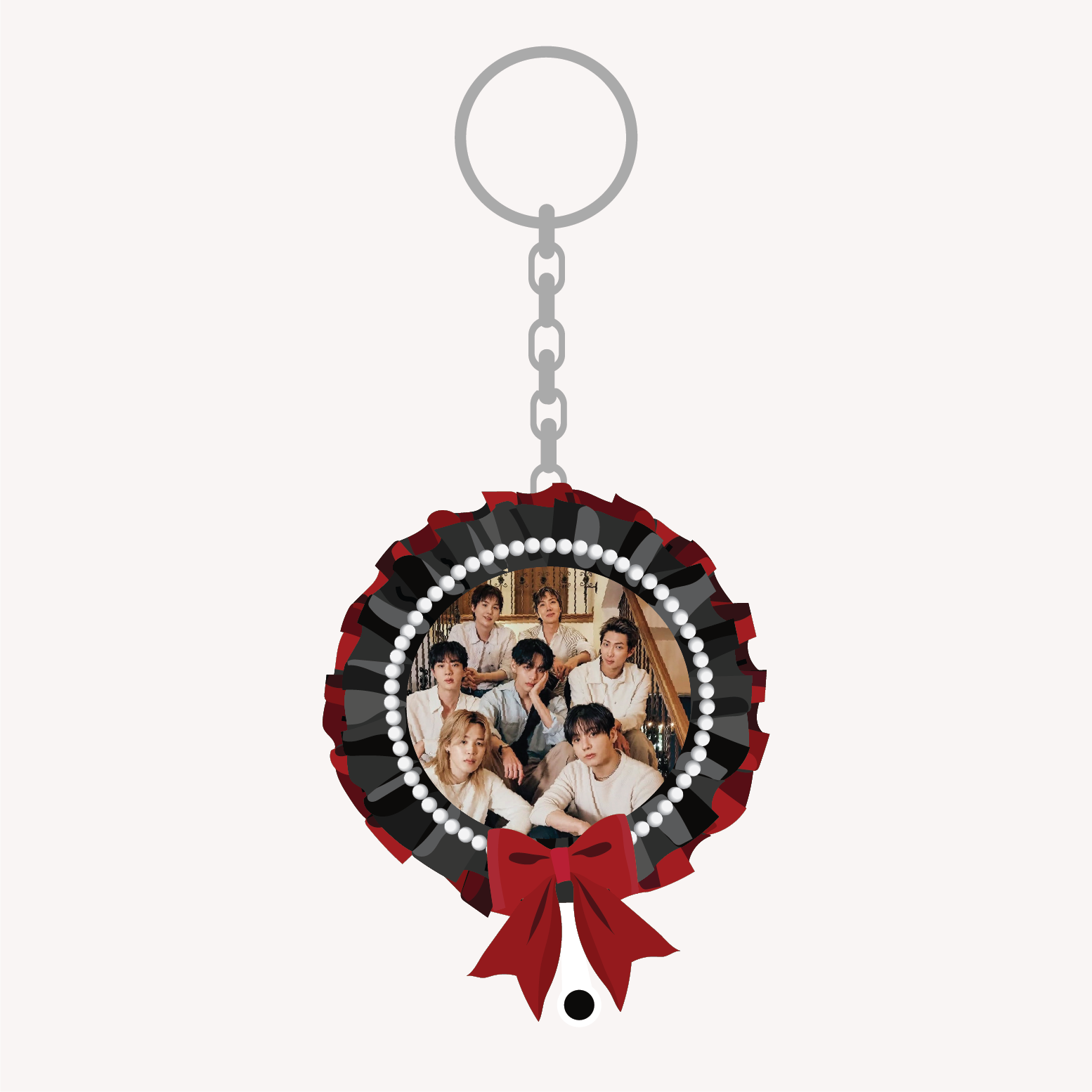BTS Picket Keyring - Dark
