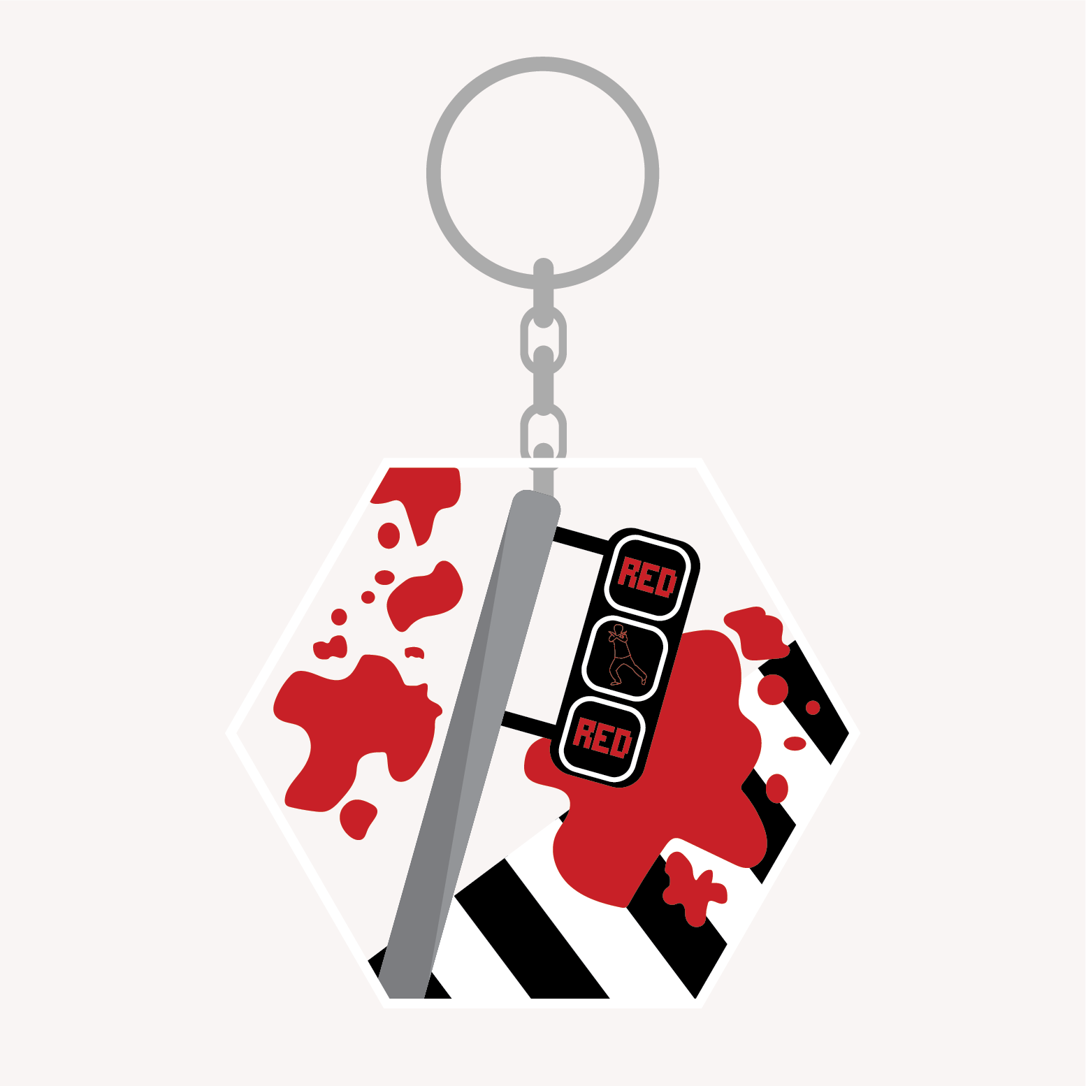 Cortis REDRED Keyring