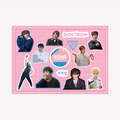 Going Seventeen DK A6 Sticker Sheet
