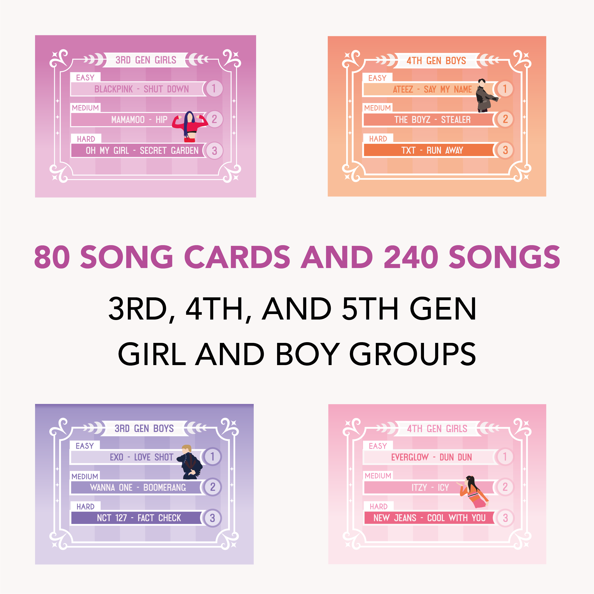 All-Rounder - K-pop Charades Party Game