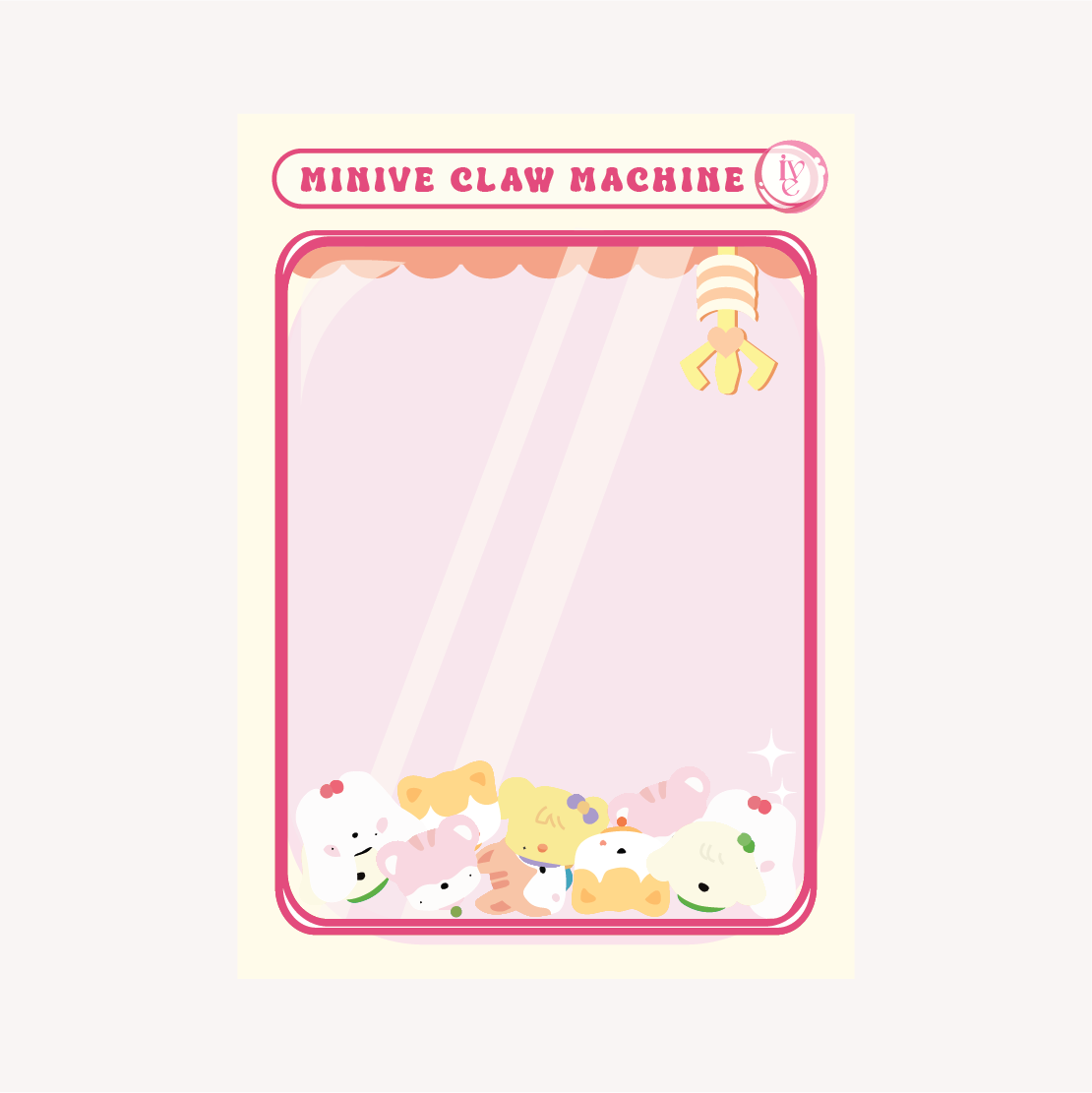 IVE Minive Claw Machine A5 Notepad