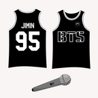BTS Jimin Jersey Keyring