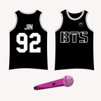 BTS Jin Jersey Keyring
