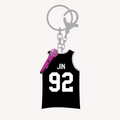 BTS Jin Jersey Keyring