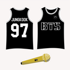 BTS Jungkook Jersey Keyring