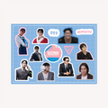 Going Seventeen Mingyu A6 Sticker Sheet