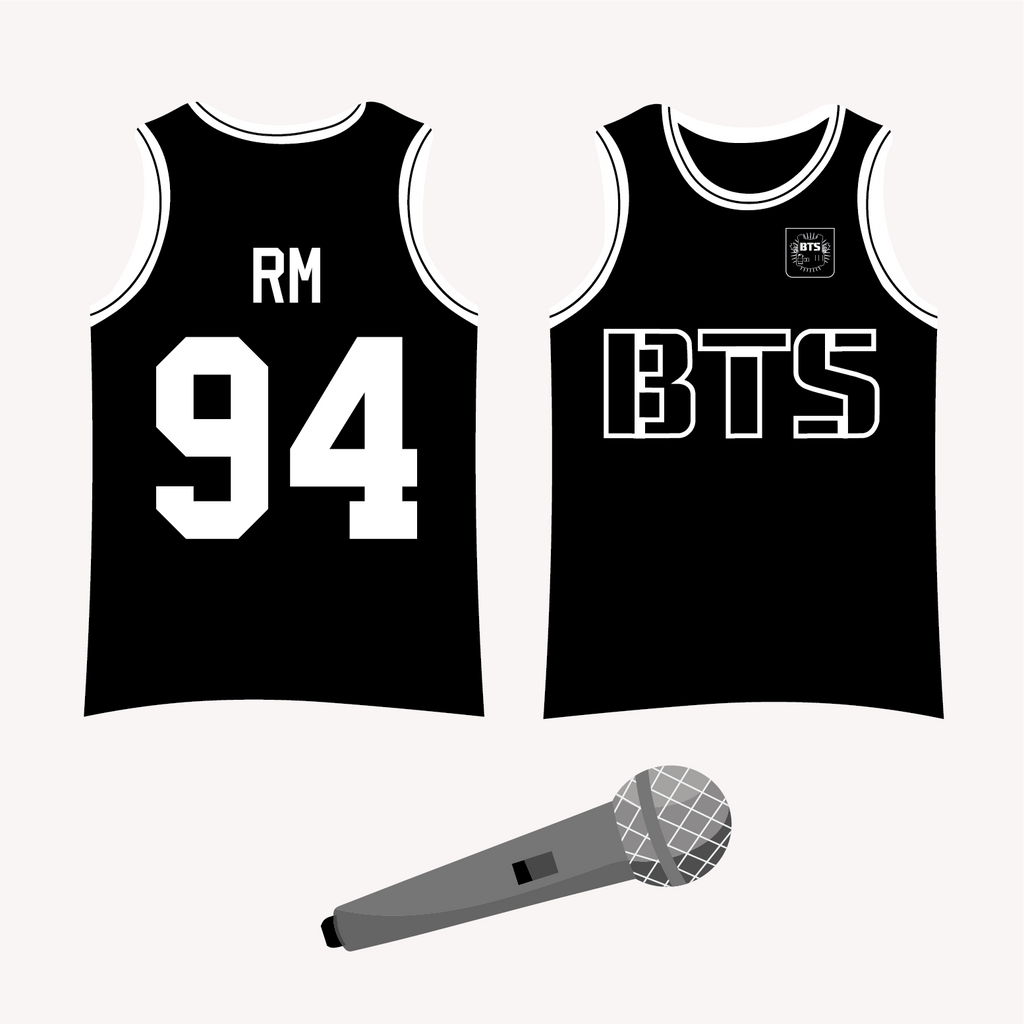 BTS RM Jersey Keyring