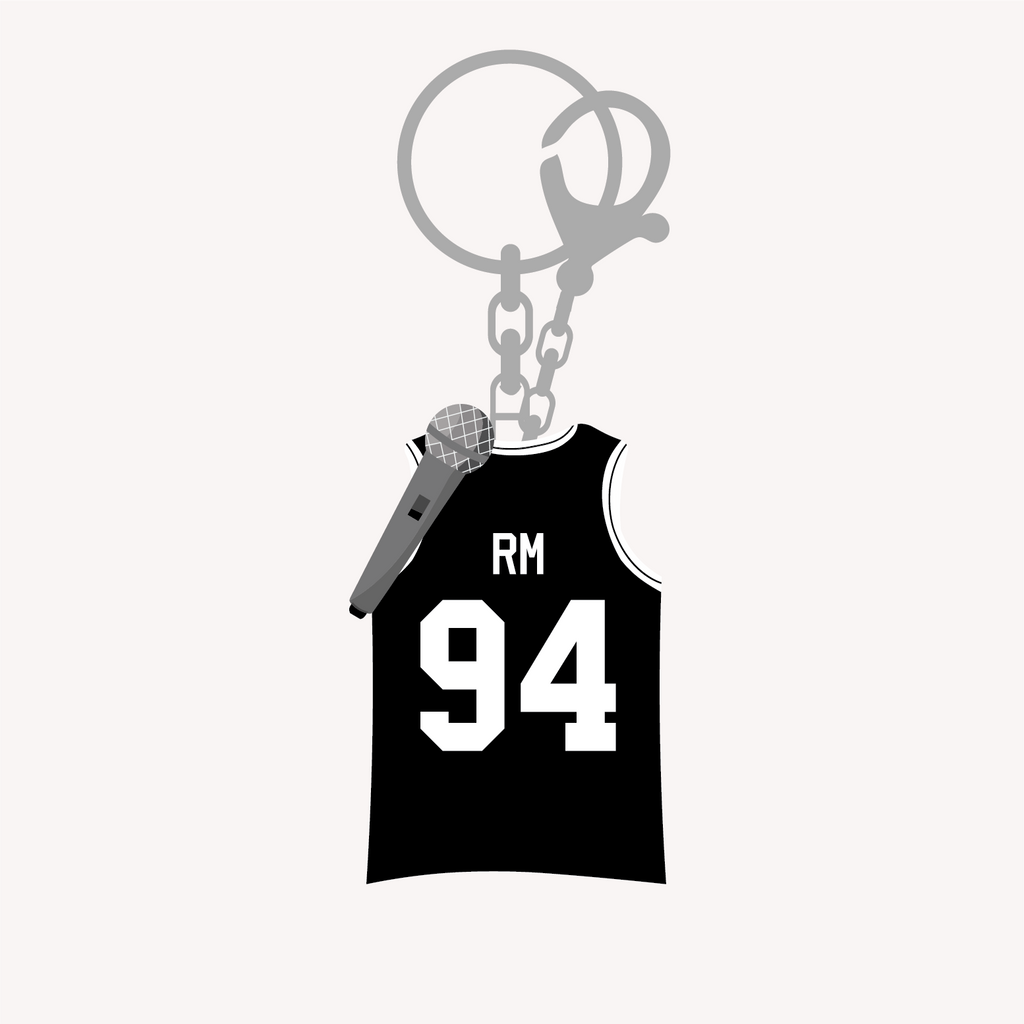 BTS RM Jersey Keyring