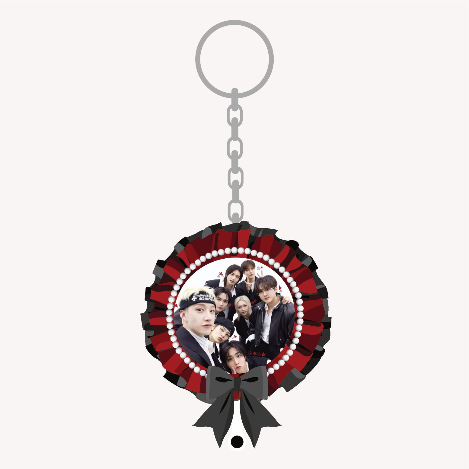 Stray Kids Picket Keyring - Dark