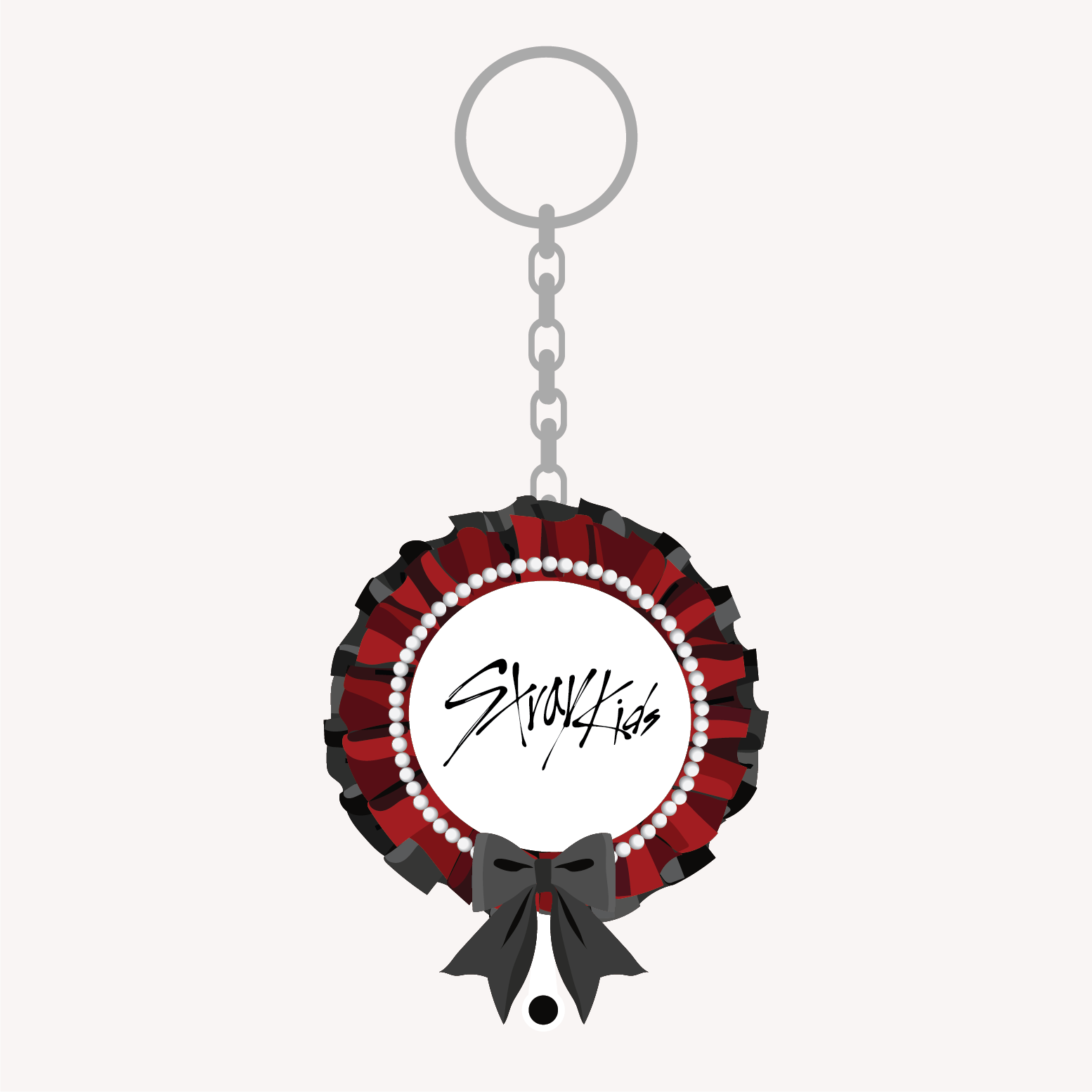 Stray Kids Picket Keyring - Dark