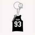 BTS Suga Jersey Keyring