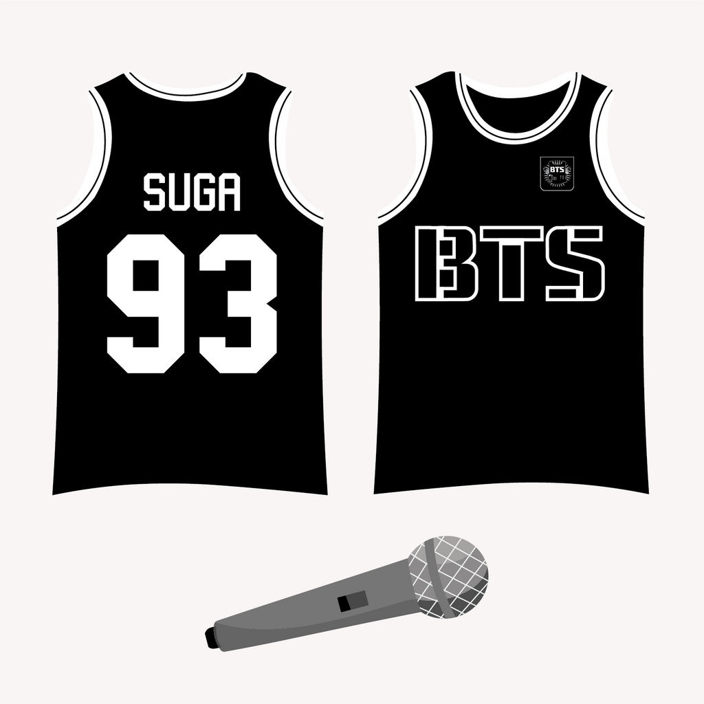 BTS Suga Jersey Keyring