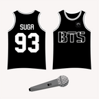 BTS Suga Jersey Keyring