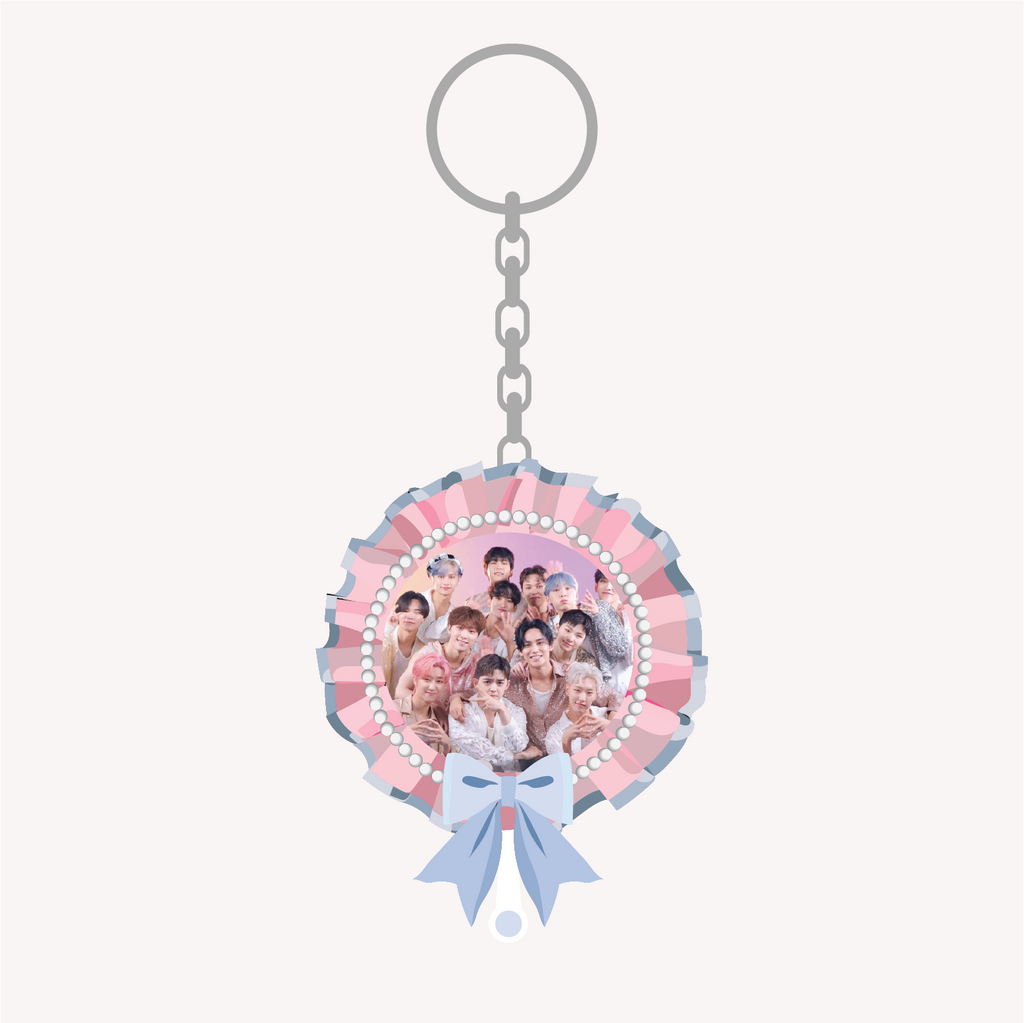 Seventeen Picket Keyring