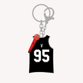 BTS V Jersey Keyring